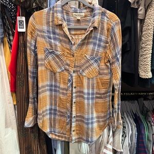 Anthro Cloth and Stone cotton button down